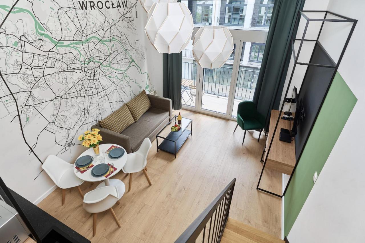 Mezzanine Studio Apartments Zarembowicza Wroclaw Airport By Renters Exteriér fotografie