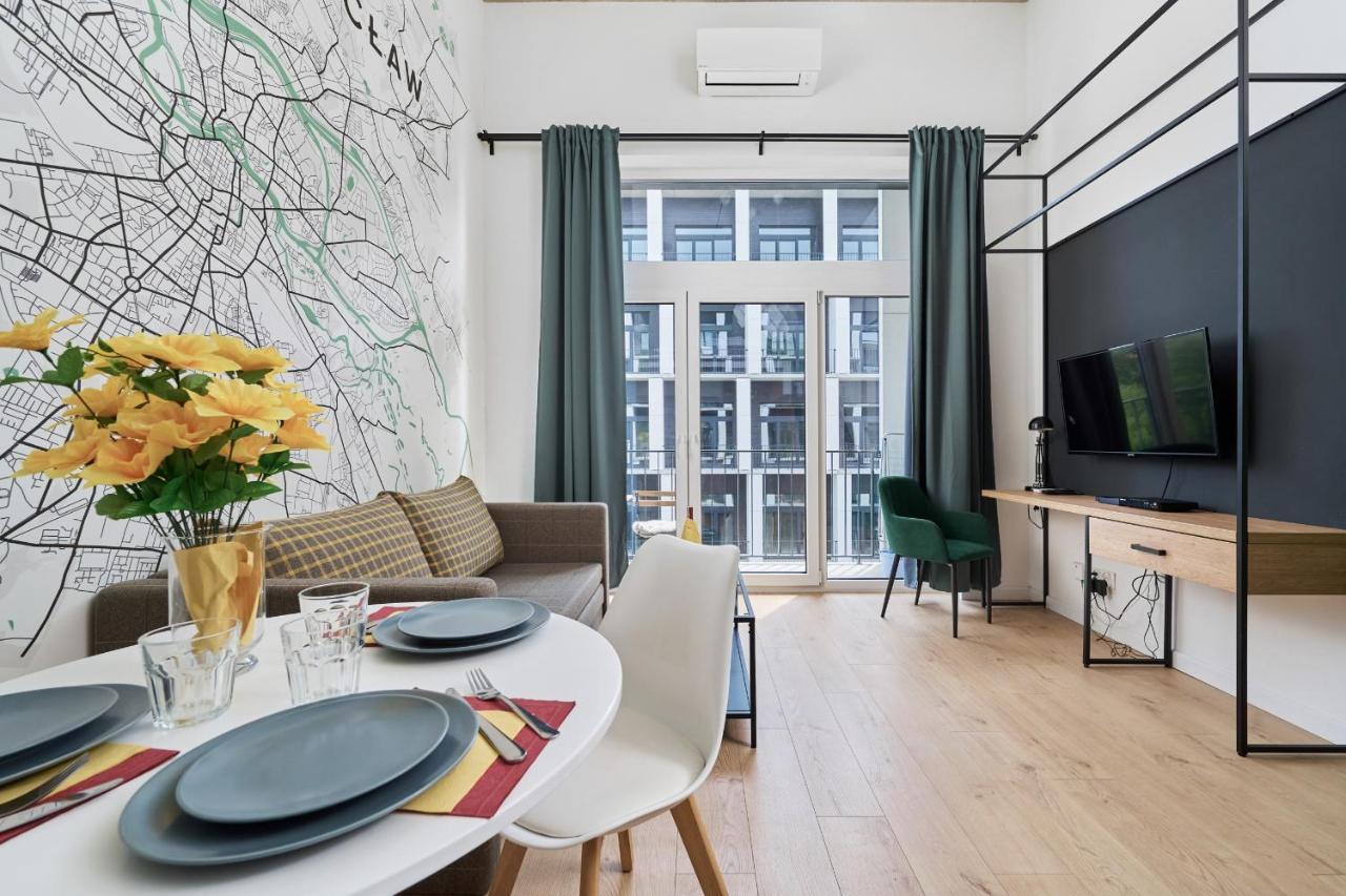 Mezzanine Studio Apartments Zarembowicza Wroclaw Airport By Renters Exteriér fotografie