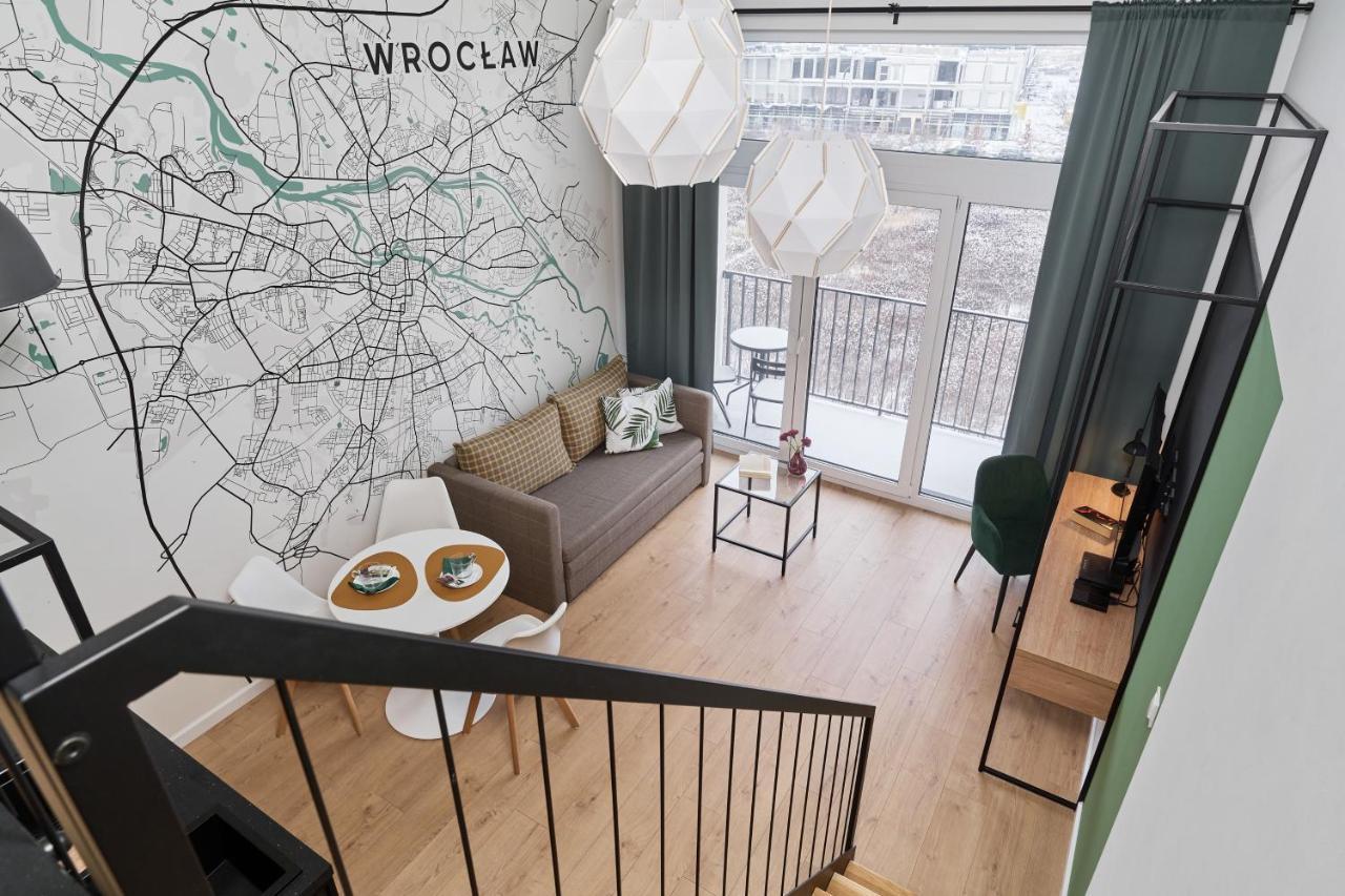 Mezzanine Studio Apartments Zarembowicza Wroclaw Airport By Renters Exteriér fotografie