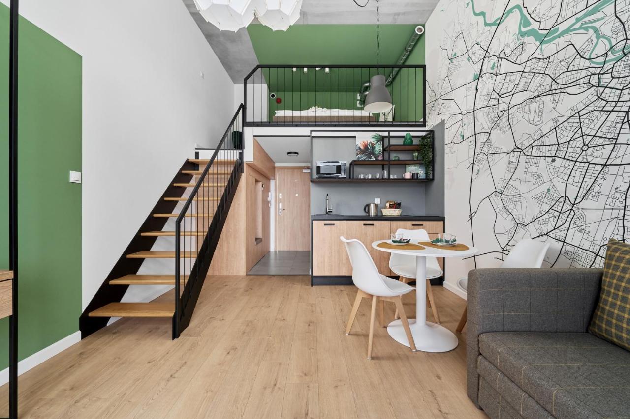 Mezzanine Studio Apartments Zarembowicza Wroclaw Airport By Renters Exteriér fotografie