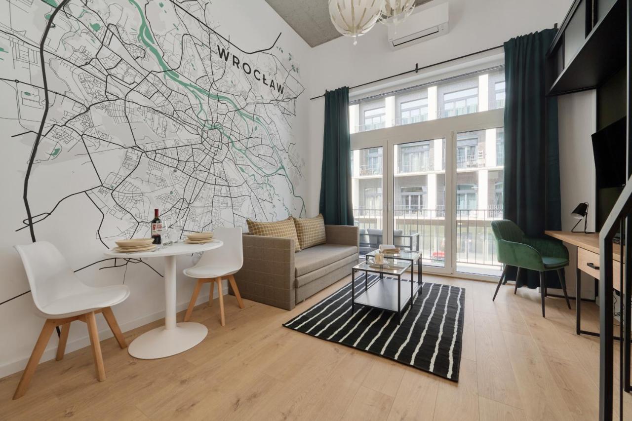 Mezzanine Studio Apartments Zarembowicza Wroclaw Airport By Renters Exteriér fotografie
