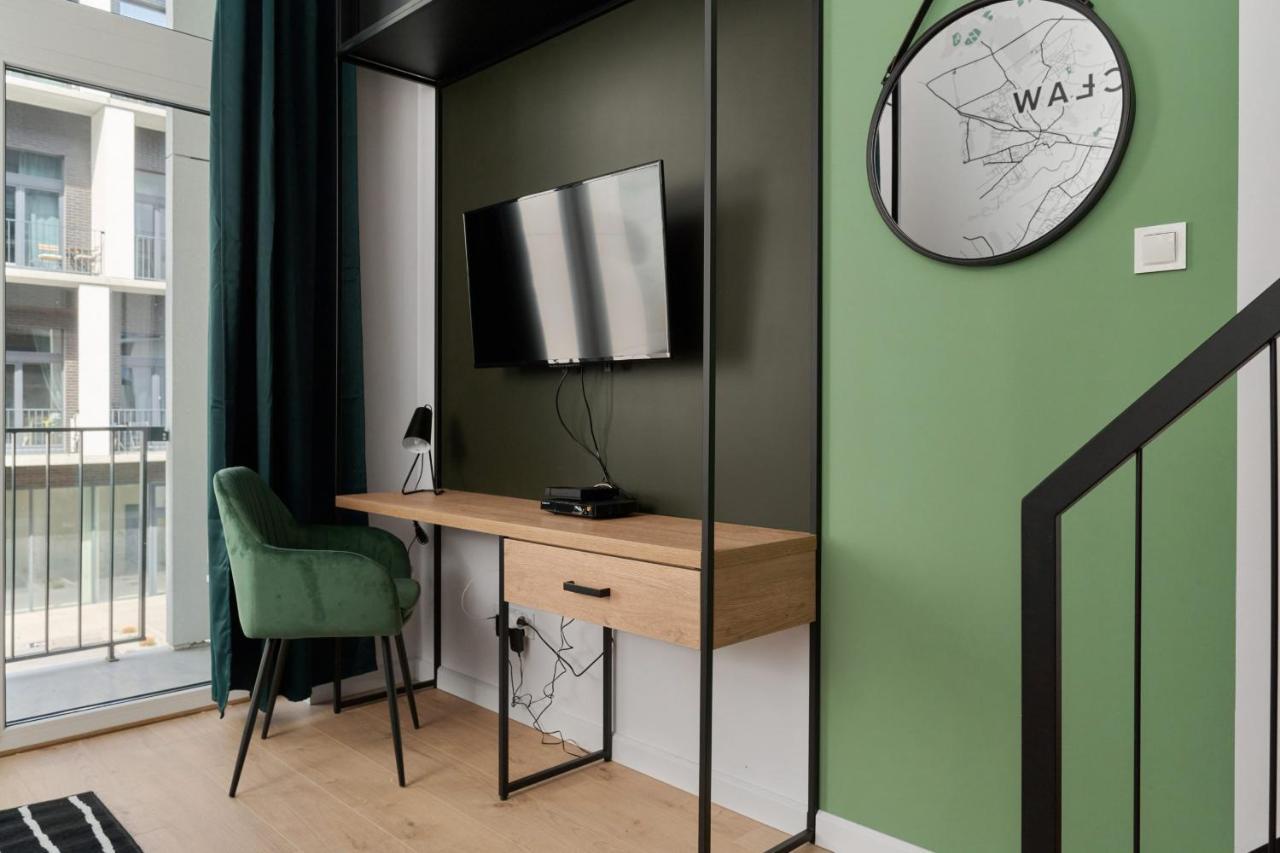 Mezzanine Studio Apartments Zarembowicza Wroclaw Airport By Renters Exteriér fotografie